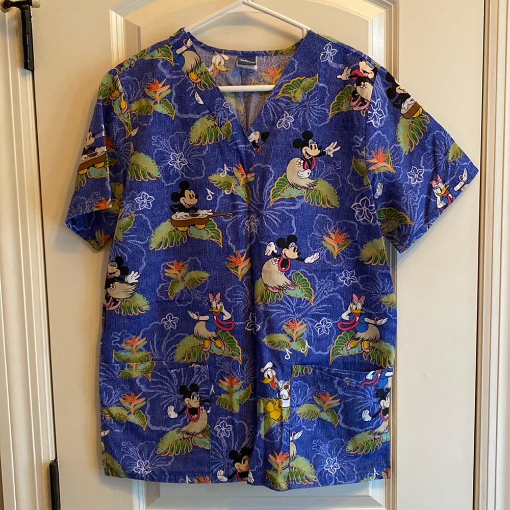 Disney Scrub top